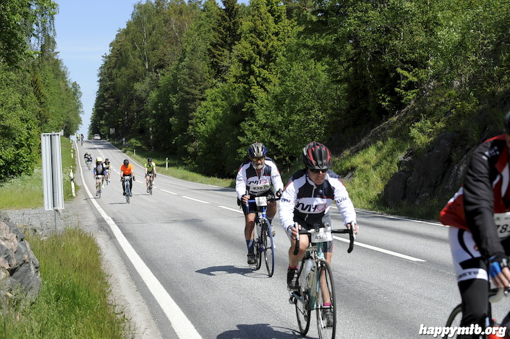 Bild från Vätternrundan 2015