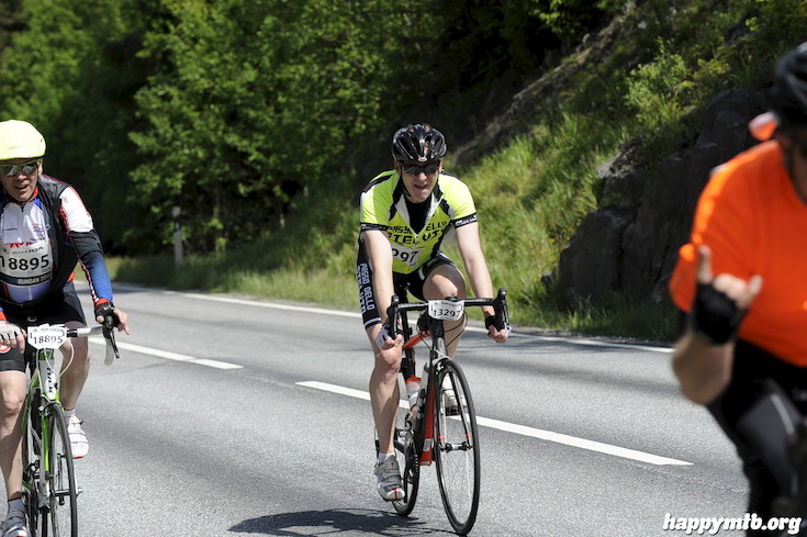Bild från Vätternrundan 2015