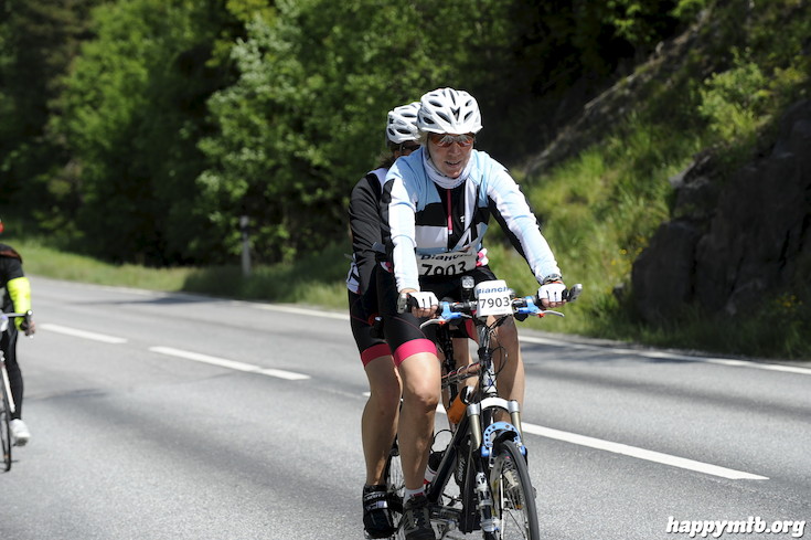 Bild från Vätternrundan 2015