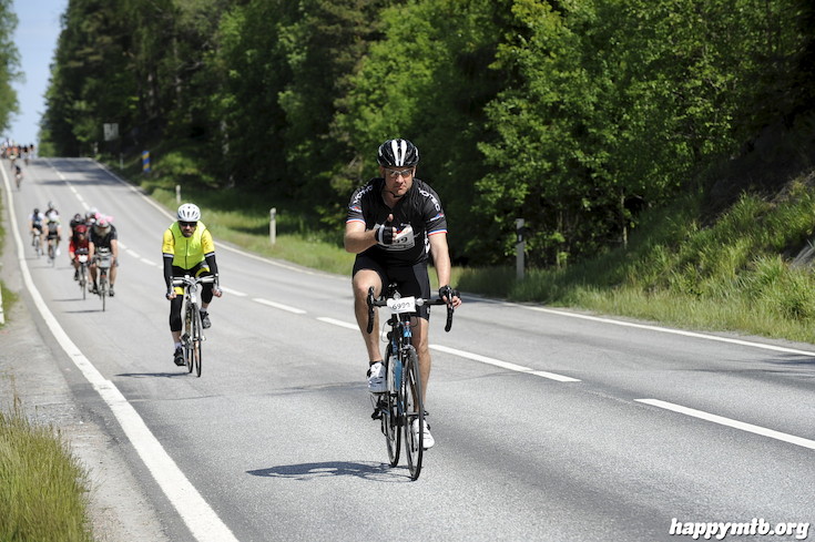 Bild från Vätternrundan 2015