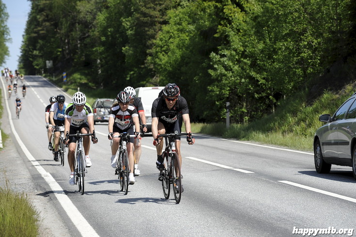 Bild från Vätternrundan 2015