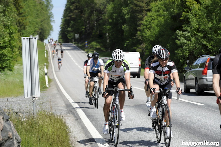 Bild från Vätternrundan 2015