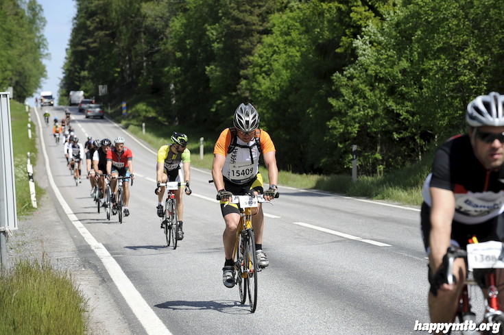 Bild från Vätternrundan 2015