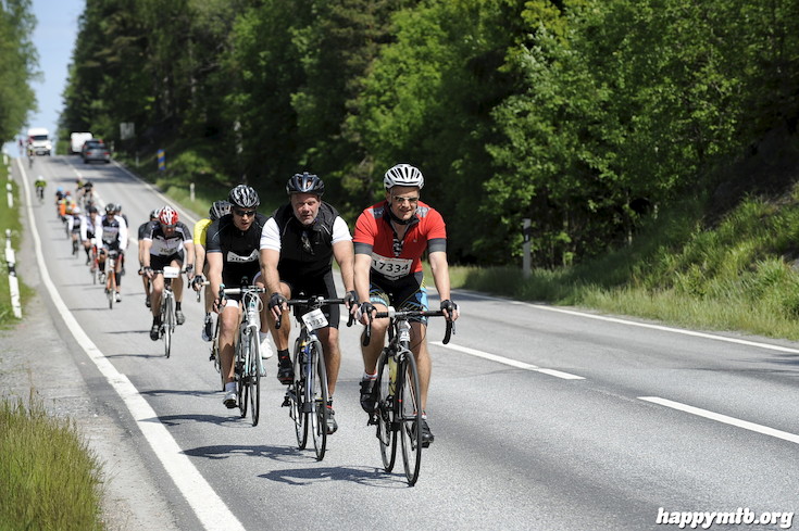 Bild från Vätternrundan 2015