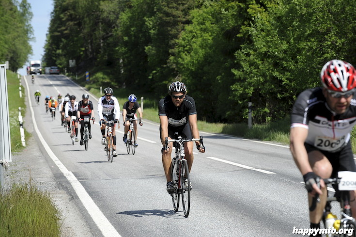 Bild från Vätternrundan 2015