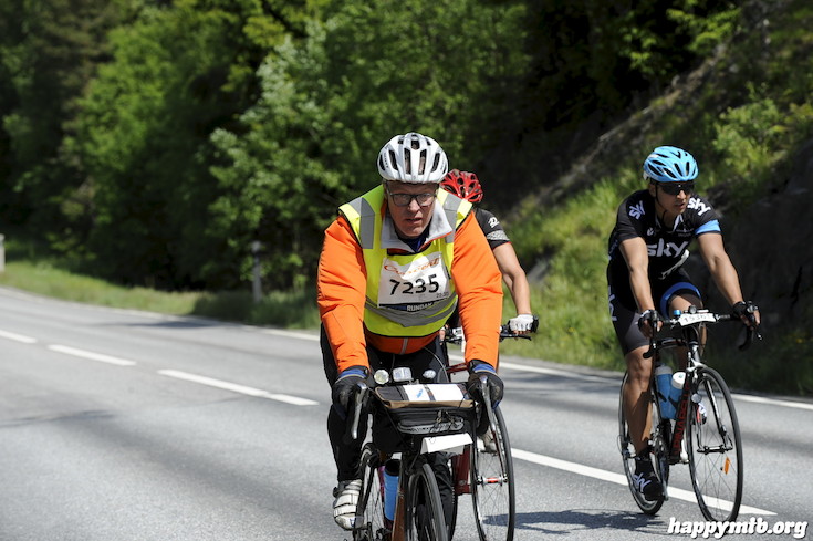 Bild från Vätternrundan 2015