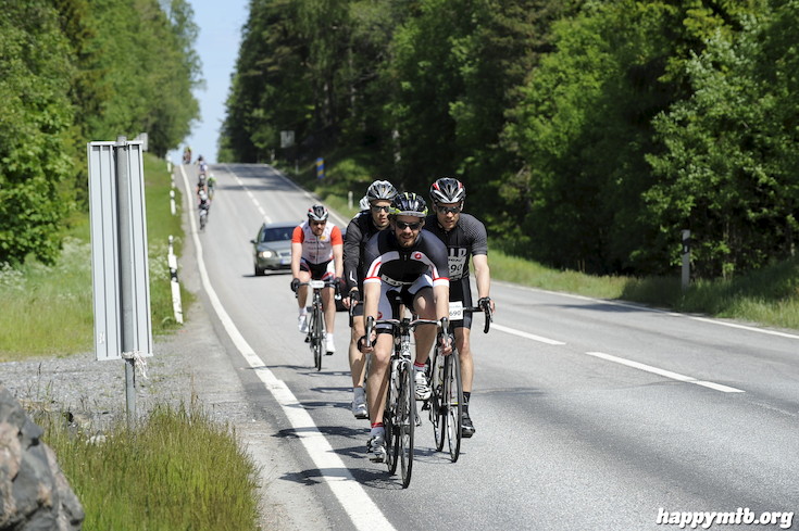 Bild från Vätternrundan 2015