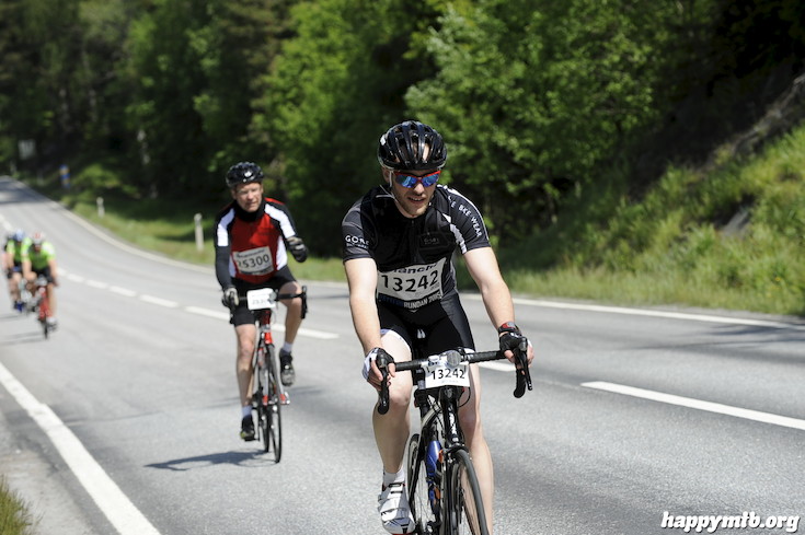 Bild från Vätternrundan 2015