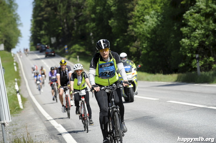 Bild från Vätternrundan 2015