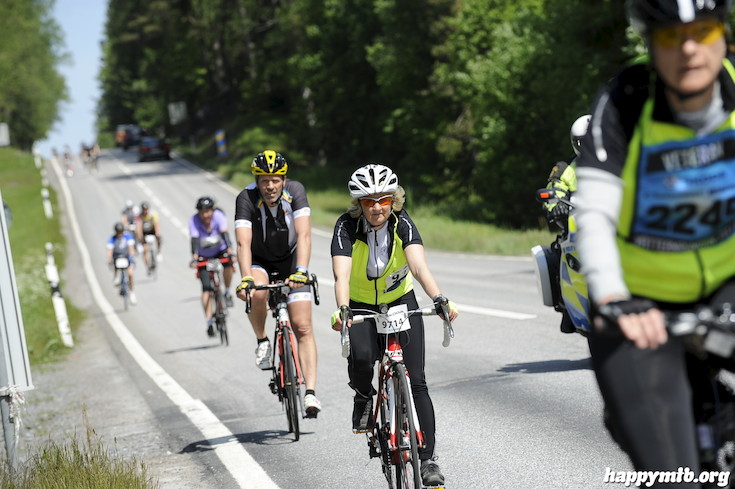 Bild från Vätternrundan 2015