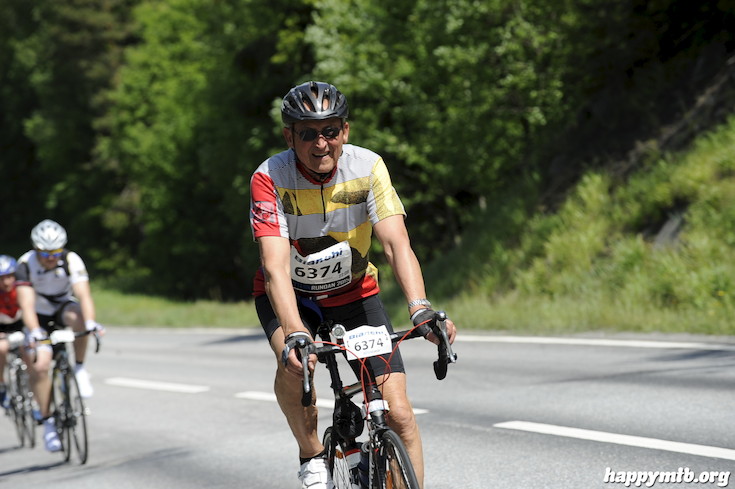 Bild från Vätternrundan 2015