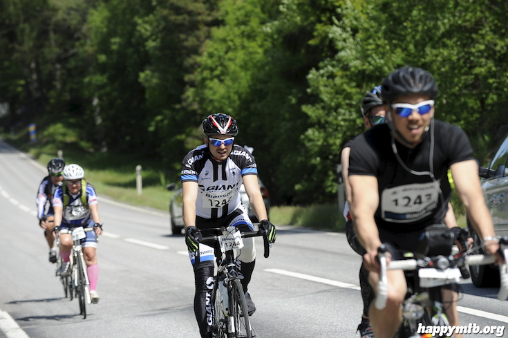 Bild från Vätternrundan 2015