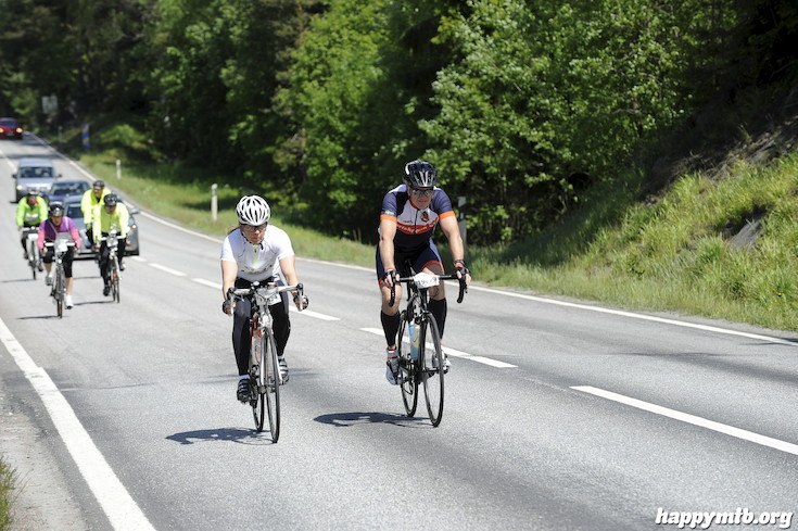 Bild från Vätternrundan 2015