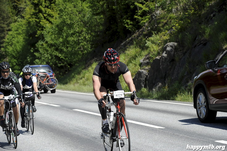 Bild från Vätternrundan 2015
