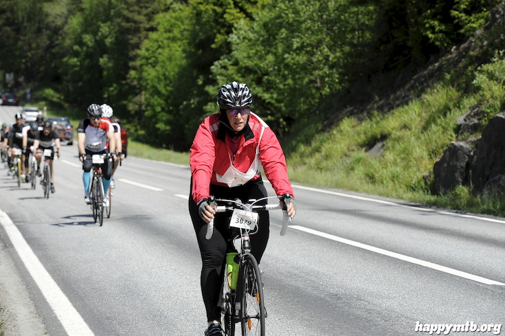 Bild från Vätternrundan 2015