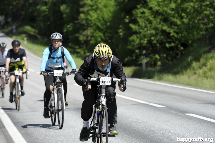 Bild från Vätternrundan 2015