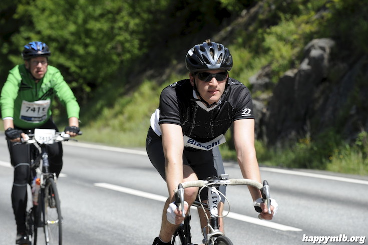 Bild från Vätternrundan 2015