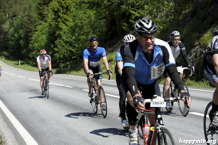 Bild från Vätternrundan 2015