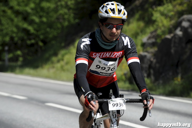 Bild från Vätternrundan 2015