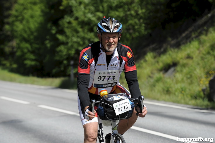 Bild från Vätternrundan 2015
