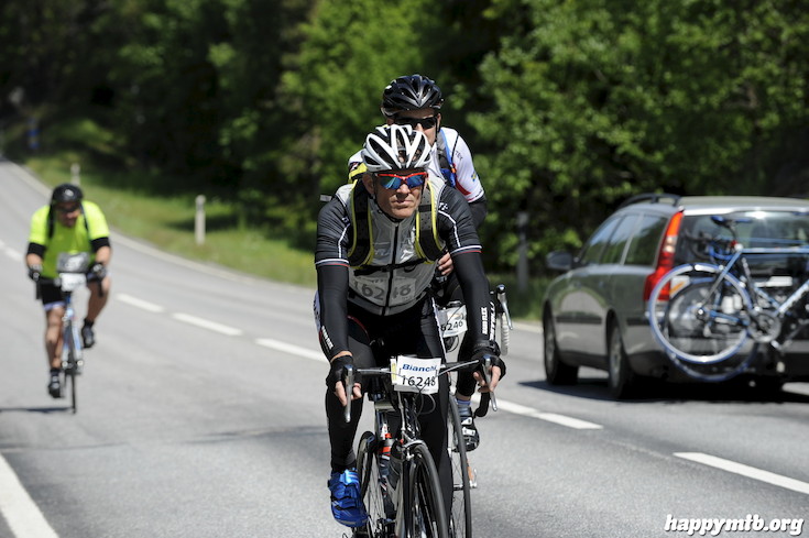 Bild från Vätternrundan 2015