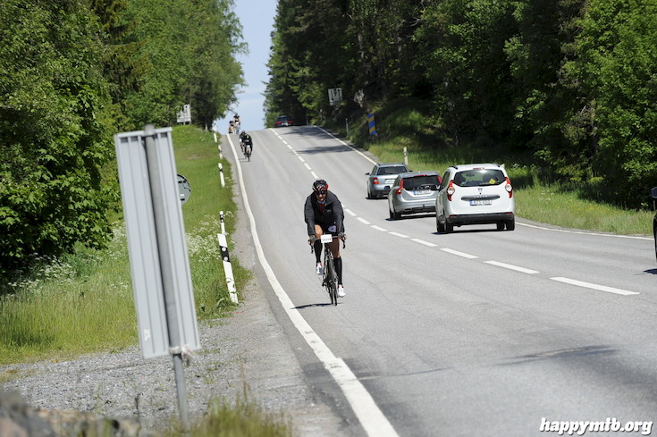 Bild från Vätternrundan 2015