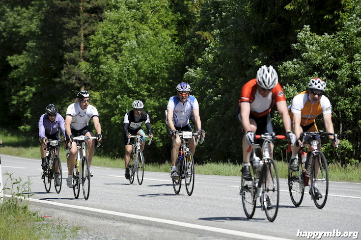 Bild från Vätternrundan 2015