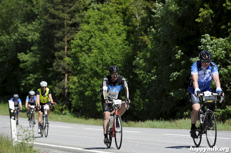 Bild från Vätternrundan 2015