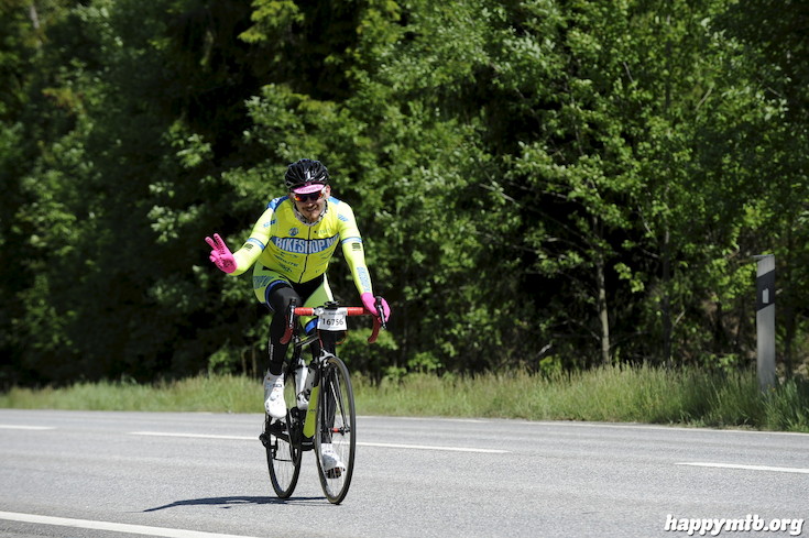 Bild från Vätternrundan 2015