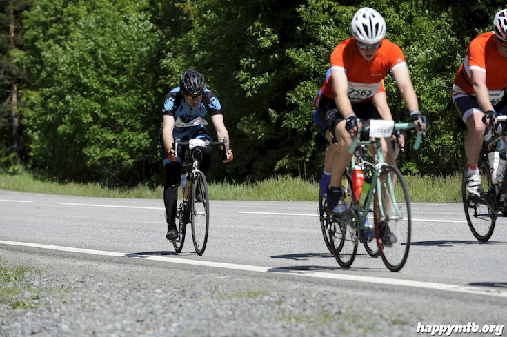 Bild från Vätternrundan 2015