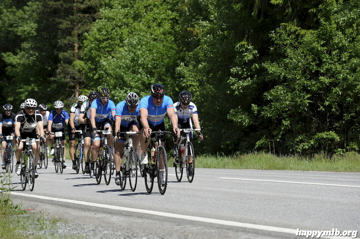 Bild från Vätternrundan 2015
