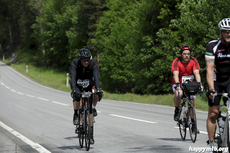 Bild från Vätternrundan 2015