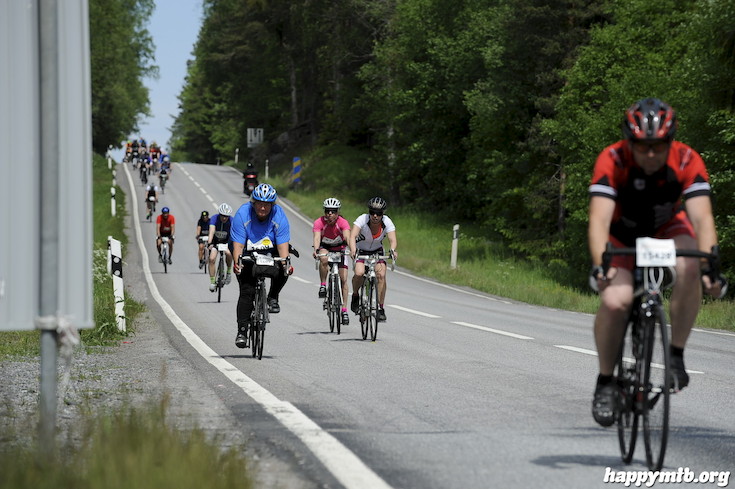 Bild från Vätternrundan 2015