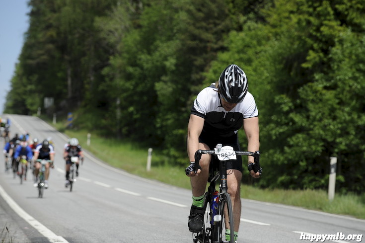 Bild från Vätternrundan 2015