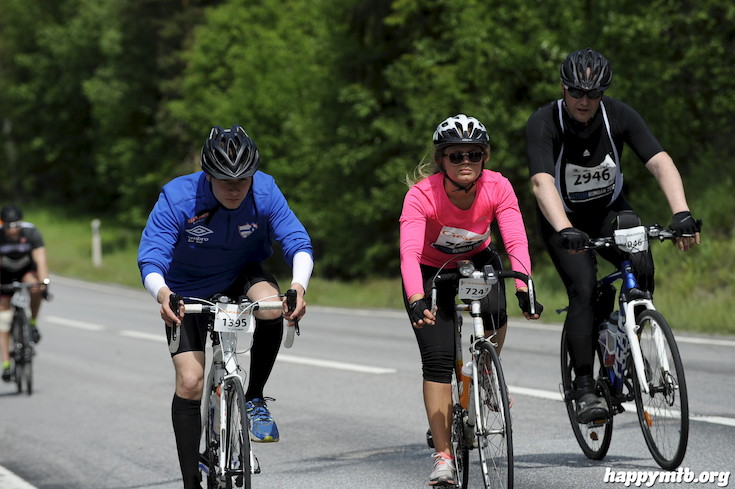 Bild från Vätternrundan 2015