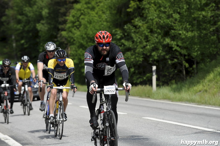 Bild från Vätternrundan 2015