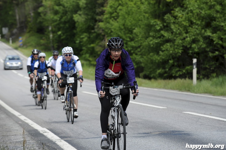 Bild från Vätternrundan 2015