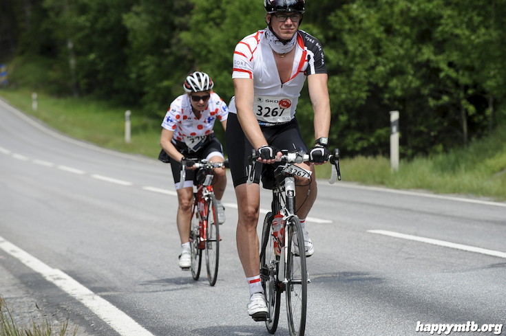 Bild från Vätternrundan 2015