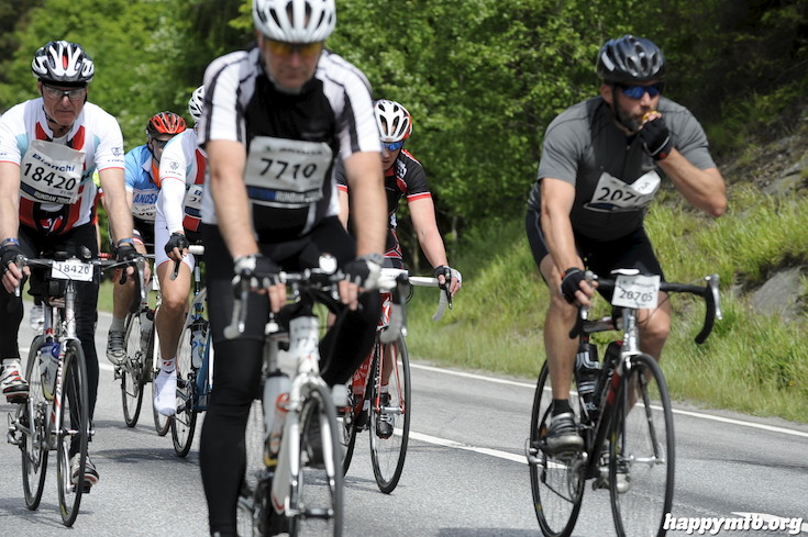 Bild från Vätternrundan 2015