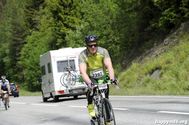 Bild från Vätternrundan 2015