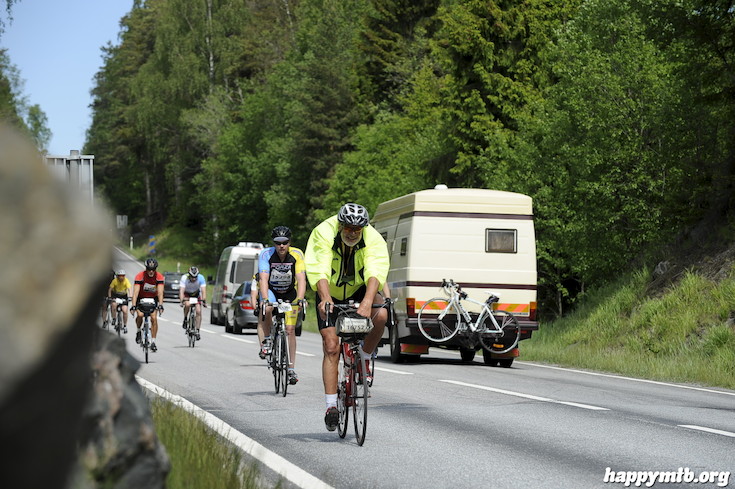 Bild från Vätternrundan 2015