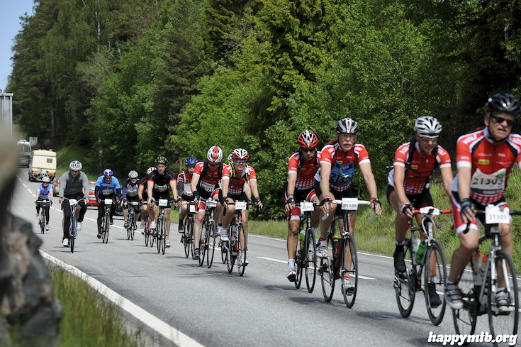 Bild från Vätternrundan 2015