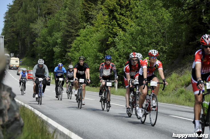 Bild från Vätternrundan 2015