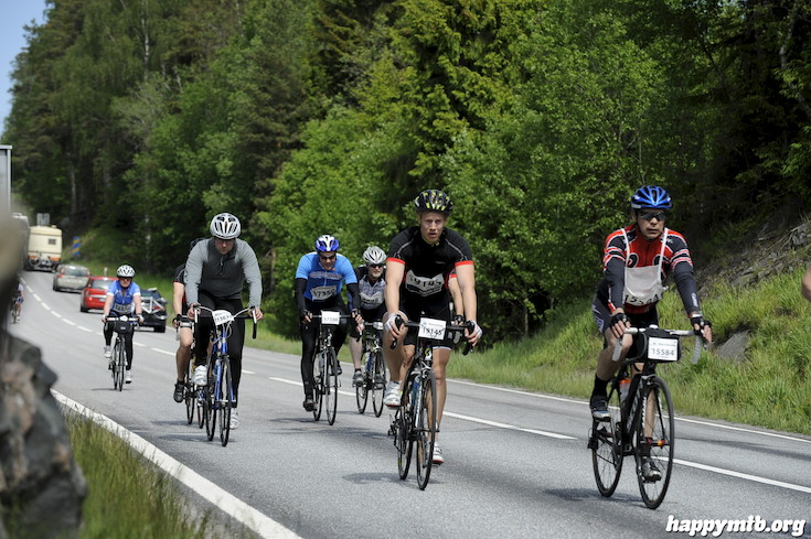Bild från Vätternrundan 2015