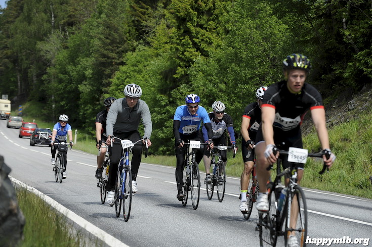 Bild från Vätternrundan 2015