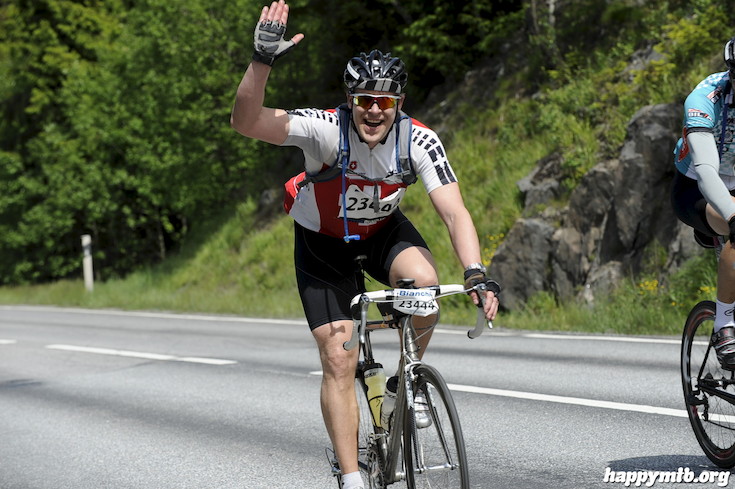 Bild från Vätternrundan 2015