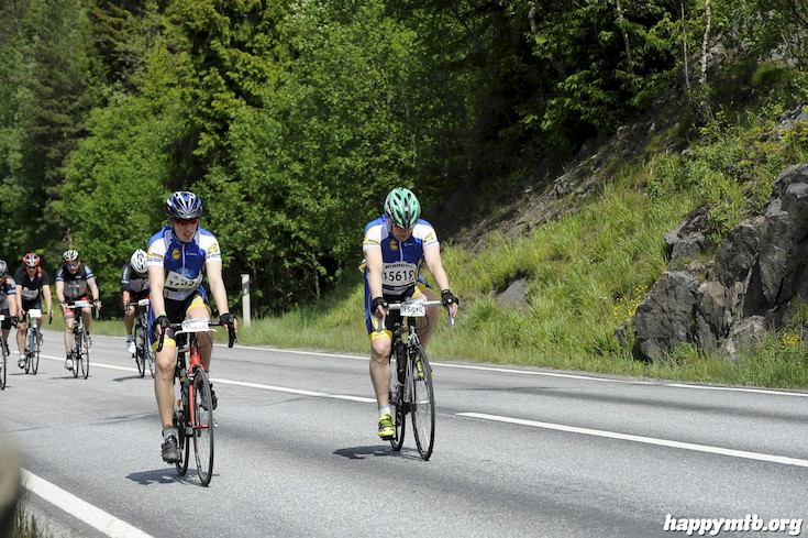 Bild från Vätternrundan 2015