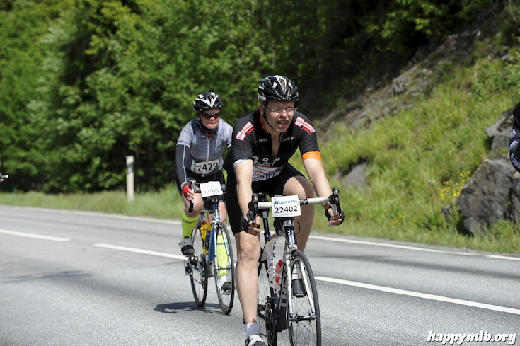 Bild från Vätternrundan 2015