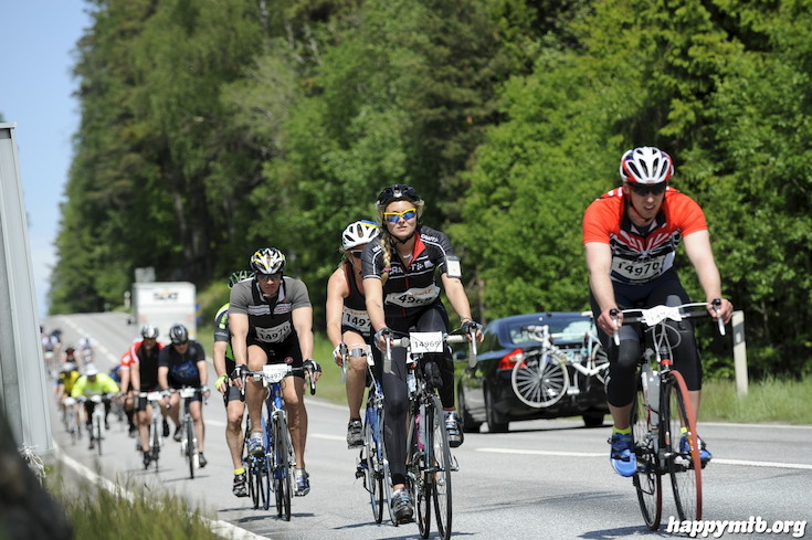Bild från Vätternrundan 2015