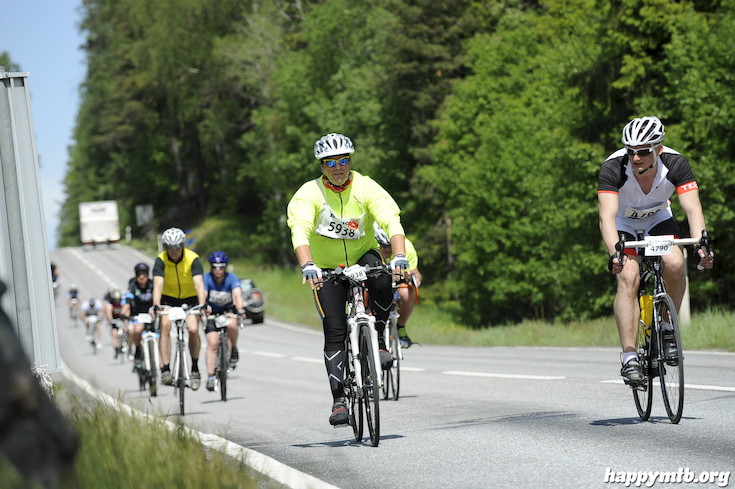 Bild från Vätternrundan 2015